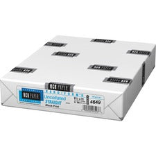 NCR Paper Xero/Form II Carbonless Uncollated Paper - White Letter - 8 1/2" x 11" - Smooth - White - 500 / Pack