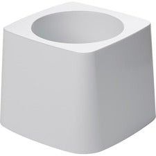 Rubbermaid Commercial Toilet Bowl Brush Holder Vertical - Polypropylene - White - 1 Each