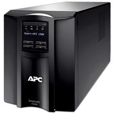 APC by Schneider Electric Smart-UPS 1500VA LCD 100V Tower - 4 Hour Recharge - 100 V AC Input - 100 V AC Output - Sine Wave - Serial Port - USB - 8 x NEMA 5-15R Receptacle(s) - 8 x Battery/Surge Outlet