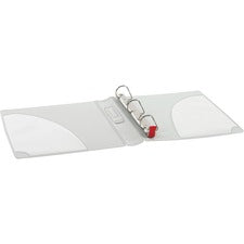 Cardinal&reg; SuperLife Pro Easy Open Slant-D Binder 1 1/2" Binder Capacity - Letter - 8 1/2" x 11" Sheet Size - 350 Sheet Capacity - 3 Ring(s) - Fastener(s): D-Ring - Pocket(s): 2, Internal - Polypropylene - White - 1 lb - Heavy Duty, Durable, Crack Resi