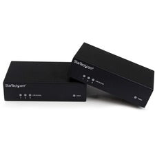 StarTech.com Video Console/Extender 1 Input Device - 1 Output Device - 330 ft Range - 8 x Network (RJ-45) - 1 x HDMI In - 1 x HDMI Out - 4K - 3840 x 2160 - Twisted Pair - Rack-mountable, Desktop - TAA Compliant