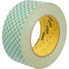 Scotch Double-Coated Paper Tape 36 yd Length x 2" Width x 6 mil Thickness - 3" Core - Natural - Kraft - Rubber Backing - Chemical Resistant, Temperature Resistant, Moisture Resistant, UV Resistant - For General Purpose, Multipurpose - 1 Roll