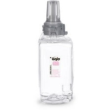 Gojo&reg; ADX-12 Clear/Mild Handwash Refill 1.32 quart - Push Pump Dispenser - Hand, Skin - Moisturizing - Clear - Dye-free, Fragrance-free, Rich Lather, Bio-based - 3 / Carton