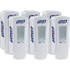 PURELL&reg; ADX-12 Dispenser Manual - 1.27 quart Capacity - White - 6 / Carton
