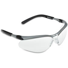 3M Adjustable BX Protective Eyewear Ultraviolet Protection - Silver, Black - Anti-fog, Adjustable, Comfortable, UV Resistant - 1 Each