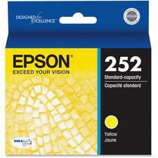 Epson DURABrite Ultra T252420 Original Standard Yield Inkjet Ink Cartridge - Yellow - 1 Each 300 Pages