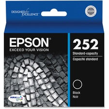 Epson DURABrite Ultra T252120 Original Standard Yield Inkjet Ink Cartridge - Black - 1 Each 350 Pages