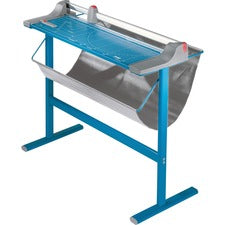 Dahle 448s Large-Format Rolling Trimmer 20 Sheet Cutting Capacity - 51" Cutting Length - 37" Height x 15.1" Width x 59" Length - Self-sharpening, Sturdy, Metal Base, Automatic Clamp, Non-slip Rubber Feet - Aluminum, Metal, Metal, Steel, Plastic, Rubber -