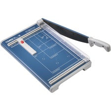 Dahle 533 Professional Guillotine Trimmer 15 Sheet Cutting Capacity - 13" Cutting Length - 3" Height x 11.3" Width x 17.8" Length - Durable, Sturdy, Safety Guard, Self-sharpening, Ground Blade, Adjustable Alignment Guide, Non-slip Rubber Feet, Burr-free C