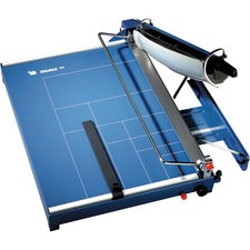 Dahle 569 Premium Guillotine Trimmer 35 Sheet Cutting Capacity - 27" Cutting Length - 8" Height x 21.6" Width x 29.3" Length - Safety Guard, Self-sharpening Blade, Sturdy, Heavy Duty, Screened Guide, Ground Blade, Protective Guard, Adjustable Alignment Gu