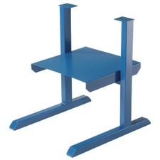 Dahle 718 Professional Stack Cutter Stand 27" Height x 25.50" Width - Steel - Blue