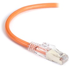 Black Box GigaBase 3 Cat.5e (F/UTP) Patch Network Cable 5 ft Category 5e Network Cable for Patch Panel, Wallplate, Network Device - First End: 1 x RJ-45 Network - Male - Second End: 1 x RJ-45 Network - Male - 1 Gbit/s - Patch Cable - Shielding - Gold Plat