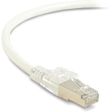 Black Box CAT6A 650-MHz Locking Snagless Patch Cable 3 ft Category 6a Network Cable for Patch Panel, Network Device - First End: 1 x RJ-45 Network - Male - Second End: 1 x RJ-45 Network - Male - 10 Gbit/s - Patch Cable - Shielding - Gold Plated Contact -