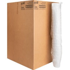 Genuine Joe 20 oz Foam Cups 20 fl oz - White - Styrofoam - Hot Drink, Cold Drink - 500 / Carton