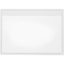 Cardinal&reg; HOLD IT Self-Adhesive Polypropylene Pockets 4.5" Height x 6.3" Width x 100 mil Thickness - 1 x Card Capacity - For 6" x 4" Sheet - Ring Binder - Rectangular - Clear - Polypropylene - 100 / Box