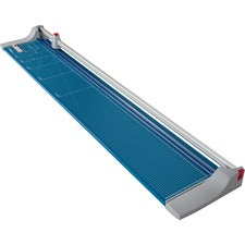 Dahle 472 Premium Rotary Trimmer 12 Sheet Cutting Capacity - 72" Cutting Length - 4" Height x 15.1" Width x 79.5" Depth x 79.5" Length - Automatic Paper Clamp, Self-sharpening Blade, Sturdy, Durable, Adjustable Alignment Guide, Screened Guide, Non-slip Ru