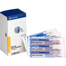 First Aid Only Fabric Knuckle Bandages Beige - 10 / Box