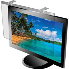Kantek LCD Protect Anti-Glare Filter Silver For 24" LCD Monitor - Scratch Resistant, Damage Resistant - Acrylic - Anti-glare - 1 Each