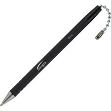 Integra Antimicrobial Replacement Counter Pen Black Ink - Rubber Barrel - 1 Each