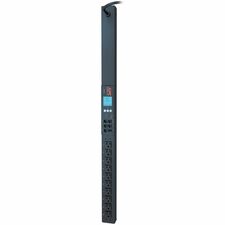 APC by Schneider Electric Metered Rack PDU Metered - NEMA 5-15P - 10 x NEMA 5-15R - 100 V, 120 V - 1440 W - Circuit Protection - 9.84 ft Cord Length - 0U - Vertical - Rack-mountable