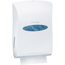 Kimberly-Clark Professional Universal Folded Towel Dispenser Touchless Dispenser - 18.9" Height x 13.3" Width x 5.9" Depth - Pearl White - Durable, Contemporary Style - 1 / Carton