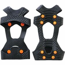 Ergodyne TREX 6300 Slip-On Ice Cleats for Boot, Shoe - Rubber - Black