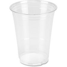 Genuine Joe 16 oz Clear Plastic Cups 16 fl oz - Clear - Plastic - Cold Drink, Beverage - 25 / Pack
