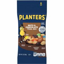 Hormel Foods Nuts & Chocolate Trail Mix Chocolate, Nutty - 2 oz - 72 / Carton