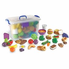 Learning Resources New Sprouts Classroom Play Food Set 1 Set - 2 Year - Multi - Plastic