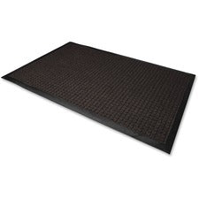 Guardian Floor Protection WtrGrd Wiper Scraper Indoor Mat Indoor, Outdoor, Floor - 10 ft Length x 36" Width - Rectangular - Rubber - Charcoal - 1 Each