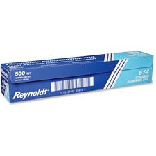 Reynolds Foodservice Foil 18" Width x 500 ft Length - Moisture Proof, Odorless, Grease Proof, Durable, Heat Resistant, Cold Resistant - Aluminum - Silver - 1 Each