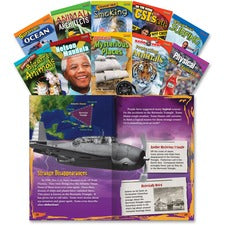 Shell Education TFK Advanced 4th-Grade 10-Book Set 2 Printed Book 48 Pages - Book - Grade 4 - English