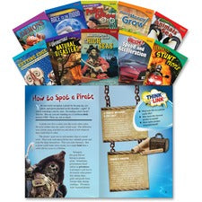 Shell Education TFK Challenging 5th-Grade Book Set 1 Printed Book 64 Pages - Book - Grade 5 - English