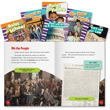 Shell Education Education Rules and Authority Book Set Printed Book Book - Grade K-3