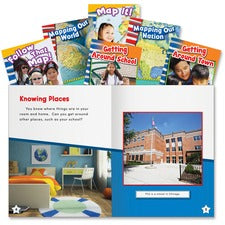 Shell Education Education Let's Map It! Six Book Set Printed Book Book - Grade K-3