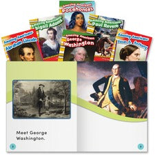 Shell Education Education Amazing Americans Book Set Printed Book Book - Grade K-3