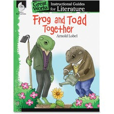 Shell Education Frog and Toad Together Literature Guide Printed Book by Arnold Label 72 Pages - Shell Educational Publishing Publication - 2014 March 01 - Book - Grade K-3 - English