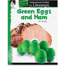 Shell Education Green Eggs and Ham Literature Guide Printed Book by Dr. Seuss 72 Pages - Shell Educational Publishing Publication - 2014 September 01 - Book - Grade K-3 - English