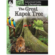 Shell Education The Great Kapok Tree Literature Guide Printed Book by Lynne Cherry 72 Pages - Shell Educational Publishing Publication - Book - Grade K-3
