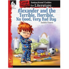 Shell Education Alexander/Terrible Bad Day Instructional Guide Printed Book by Judith Viorst 72 Pages - Shell Educational Publishing Publication - Book - Grade K-3