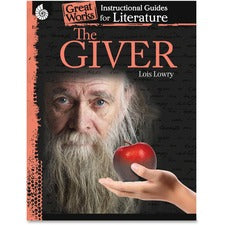 Shell Education The Giver An Instructional Guide Printed Book by Lois Lowry 72 Pages - Shell Educational Publishing Publication - Book - Grade 4-8