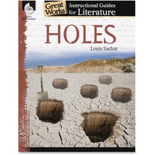 Shell Education Education Holes An Instructional Guide Printed Book by Louis Sachar 72 Pages - Shell Educational Publishing Publication - Book - Grade 4-8