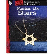 Shell Education Number the Stars Instruction Guide Book Printed Book by Lois Lowry 72 Pages - Shell Educational Publishing Publication - Book - Grade 4-8