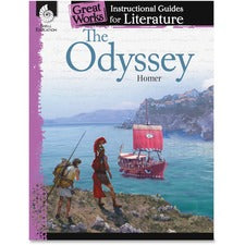 Shell Education The Odyssey An Instructional Guide Printed Book by Homer 72 Pages - Shell Educational Publishing Publication - Book - Grade 9-12