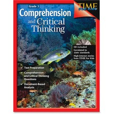 Shell Education Grade 3 Comprehension/Critical Thinking Book Printed/Electronic Book by Greathouse Lisa. 112 Pages - Shell Educational Publishing Publication - Book, CD-ROM - Grade 3 - English