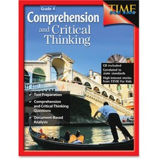 Shell Education Grade 4 Comprehension/Critical Thinking Book Printed/Electronic Book by Greathouse Lisa. 112 Pages - Shell Educational Publishing Publication - Book, CD-ROM - Grade 4 - English