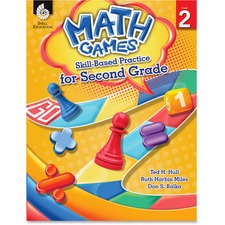 Shell Education Grade 2 Math Games Skills-Based Practice Book by Ted H. Hull, Ruth Harbin Miles, Don S. Balka Printed Book by Ted H. Hull, Ruth Harbin Miles, Don S. Balka 160 Pages - Shell Educational Publishing Publication - Book - Grade 2