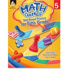 Shell Education Grade 5 Math Games Skills-Based Practice Book by Ted H. Hull, Ruth Harbin Miles, Don S. Balka Printed Book by Ted H. Hull, Ruth Harbin Miles, Don Balka 120 Pages - Shell Educational Publishing Publication - Book - Grade 5 - English