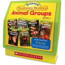 Scholastic Vocabulary Readers Animal Groups Level 1 Printed Book Set Printed Book by Liza Charlesworth Book - Grade 1-2 - English