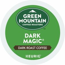 Green Mountain Coffee Roasters&reg; K-Cup Dark Magic Coffee Compatible with Keurig Brewer - Regular - Dark - K-Cup - 24/Box - 4 / Carton